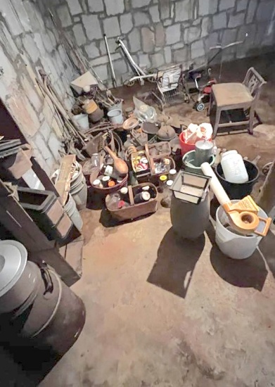 Large Lot of Primitives, Antiques & Vintage Items - Take What You Want