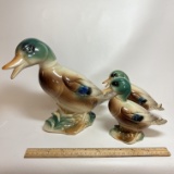 Ceramic Set of 3 with Mother Duck & 2 Babies