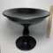 Large Wooden Hand Crafted Pedestal Bowl