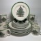 24 pc 1938 Spode Christmas Tree Dinnerware Set