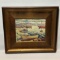 Georges Braque Port of L'Estaque 1906 Fine Art Print in Wooden Frame