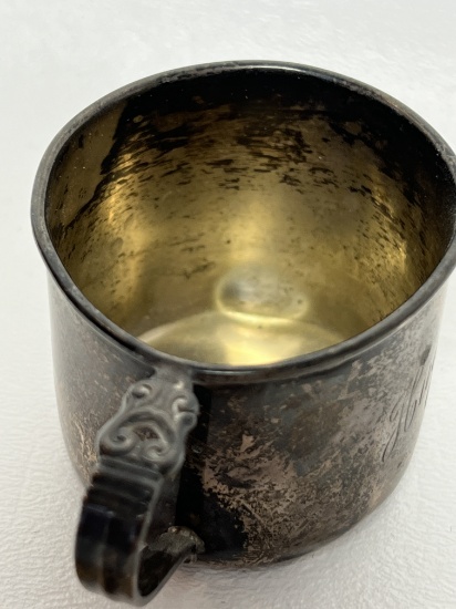 Sterling Silver Vintage Baby Cup