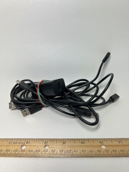 Lot of Various Charging Cords