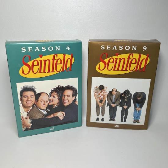 Seinfeld Season 4 & Season 9 DVD Sets