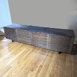 Large Media Console with Soft Closing Doors