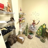 Christmas Closet Full of Beautiful Christmas Decor