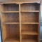 Whalen Double Bookcase - 8 Adjustable Shelves