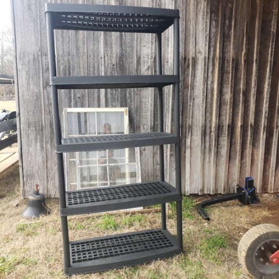 Plastic Shelving Unit