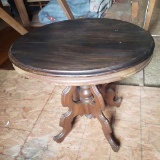 Antique Oval Parlor Table