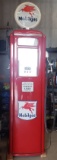 1940’s Tokheim 39 Tall Gas Pump, Professionally Restored Mobil Gas Pegasus