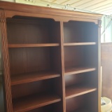 Whalen Double Bookcase - 8 Adjustable Shelves