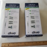 Lot of 2 New Drive Crutch Accessory Kits