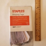 Wired Shipping Tags with Reinforced Holes