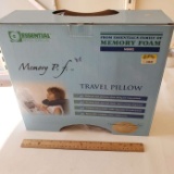New in Box Memory Foam Travel Pillow