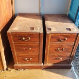 Vintage Wood 3 Piece Desk