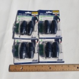 Lot of 4 New in Pack Small Base Quad Cane Tips