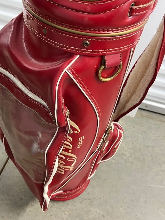 RARE Vintage Coca-Cola Golf Bag by Ron Miller | Proxibid