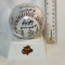 Autographed Orioles Baseball in Plastic Case with Stand