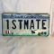 Vintage South Carolina 1st Mate License Plate