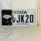 Nevada Metal License Plate