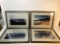 Lot of 4 Matching 12” x 16” Framed and Matted Beach Photographs