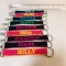 Lot of Personalized Key Chains