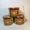 Lot of 3 Nyakers Pepparkakor Metal Canisters