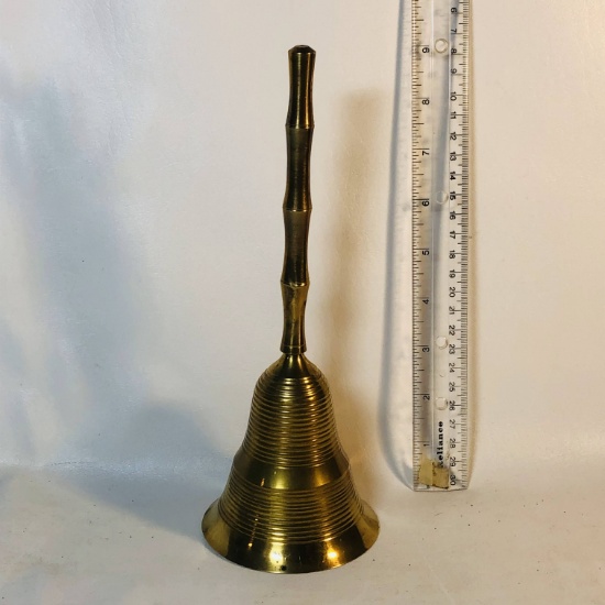 Brass School Teacher Bell