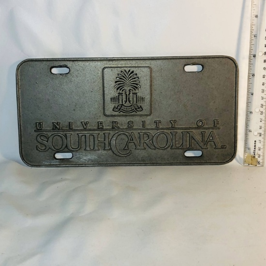 Heavy Metal University of South Carolina License Plate Cover