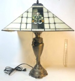 Tiffany Style Lamp with Stained Glass Shade