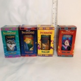 Lot of 4 Disney Pocahontas Colors of the Wind Burger King Collectable Plastic Cups in Original Boxes