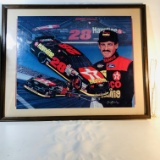 Davey Allison Havoline #28 Framed and Matted Poster