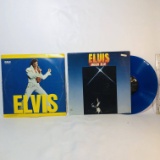 Lot of Elvis and Moody Blue LPs