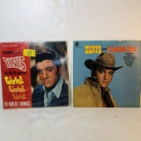 Lot of Elvis in Girls, Girls, Girls Soundtrack and Elvis sings Flaming Star LPs