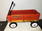 Radio Flyer Wood and Metal Wagon