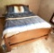 Vintage Beautiful Solid Wood Bed