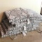 Lot of Outdoor Furniture Cushions with Pretty Pattern - Great Condition