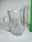 Impressive Heavy Crystal Pitcher