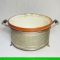 Guernsky Cooking Ware Dish with Silver Plated Caddy