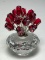 Swarovski Crystal “Bouquet of Roses” Figurine