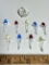 Swarovski Crystal “Little Flowers + Earth Pendant” in Original Box