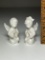Pair of Porcelain Napcoware Angel Figurines - Japan