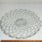 Mid-Century Fostoria American Glass Clear 14” Torte Platter