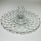 Vintage Fostoria American Serving Dish with Center Handle