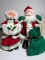 Pair of 2006 Annalee Santa Claus & Mrs. Claus 20” Collectibles