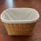 Large Fabric Lined Woven Basket