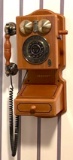 Crosley CR-92 Oak Country Kitchen Wall Phone