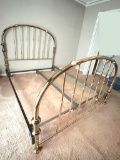 Pretty Brass Finish Bed