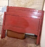 Antique Painted Children's Twin Bed