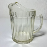 Heavy Glass Pitcher